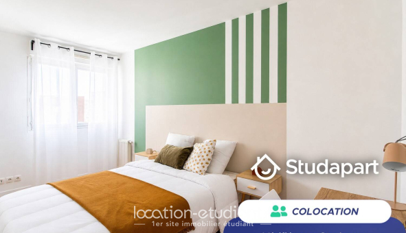 Colocation étudiante T4 &agrave; Saint Denis (93210)