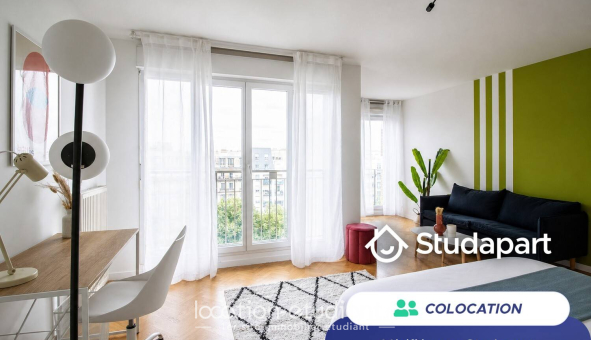 Colocation étudiante T4 &agrave; Saint Denis (93210)