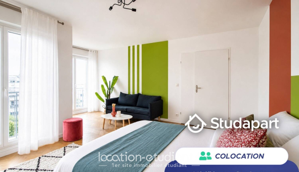 Colocation étudiante T4 &agrave; Saint Denis (93210)