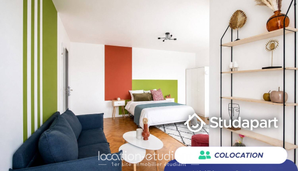 Colocation étudiante T4 &agrave; Saint Denis (93210)