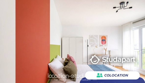 Colocation étudiante T4 &agrave; Saint Denis (93210)