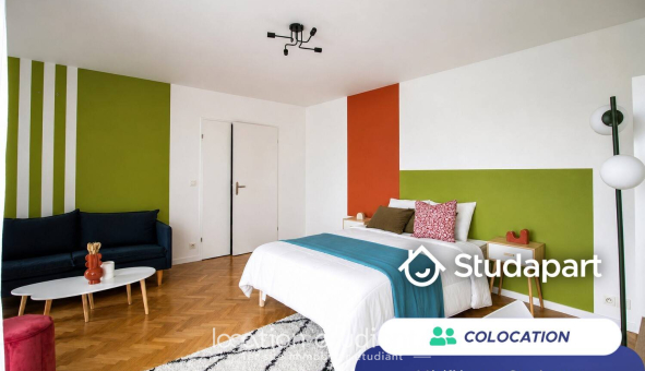 Colocation étudiante T4 &agrave; Saint Denis (93210)