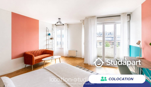 Colocation étudiante T4 &agrave; Saint Denis (93210)