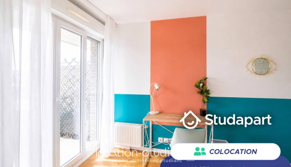 Colocation étudiante T4 &agrave; Saint Denis (93210)