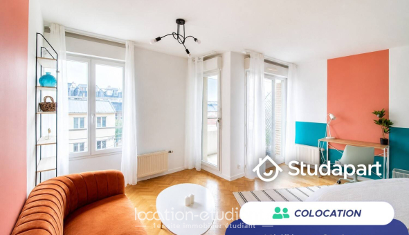Colocation étudiante T4 &agrave; Saint Denis (93210)