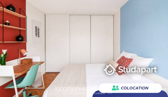 Colocation étudiante T4 &agrave; Saint Denis (93210)
