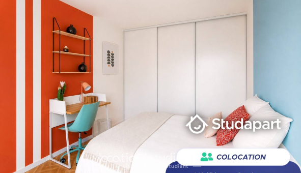 Colocation étudiante T4 &agrave; Saint Denis (93210)