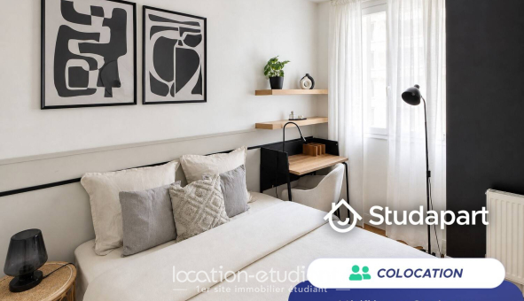 Colocation étudiante T4 &agrave; Saint Denis (93210)