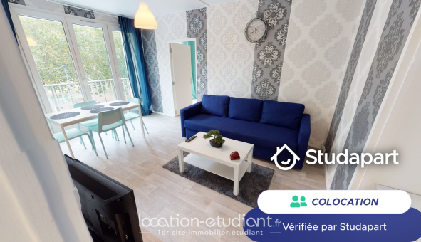 Colocation étudiante Studio &agrave; Saint Étienne du Rouvray (76800)