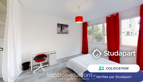 Colocation étudiante Studio &agrave; Saint Étienne du Rouvray (76800)