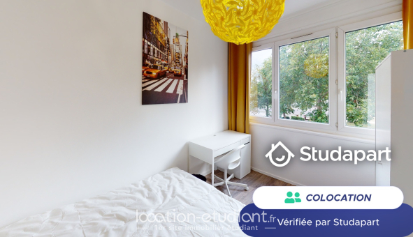 Colocation étudiante Studio &agrave; Saint Étienne du Rouvray (76800)