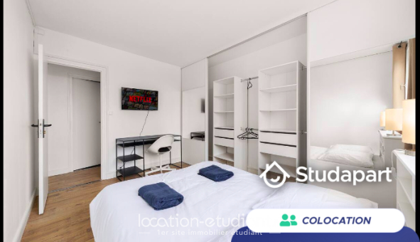 Colocation étudiante Studio &agrave; Saint Étienne du Rouvray (76800)