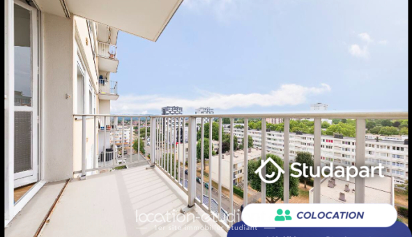 Colocation étudiante Studio &agrave; Saint Étienne du Rouvray (76800)