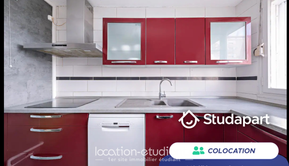 Colocation étudiante Studio &agrave; Saint Étienne du Rouvray (76800)