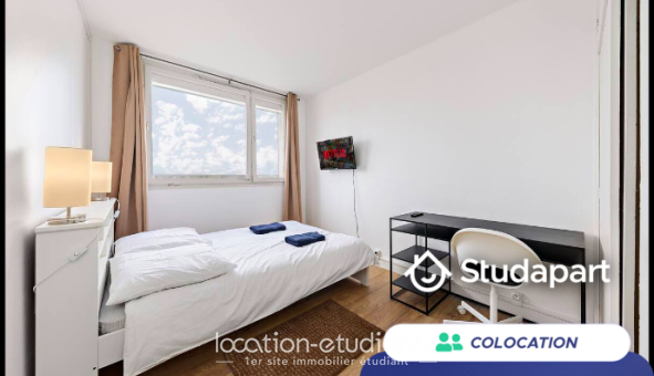 Colocation étudiante Studio &agrave; Saint Étienne du Rouvray (76800)
