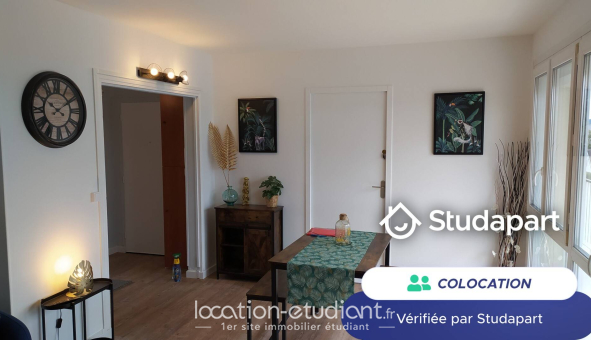 Colocation étudiante Studio &agrave; Saint Étienne du Rouvray (76800)