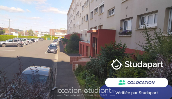 Colocation étudiante Studio &agrave; Saint Étienne du Rouvray (76800)