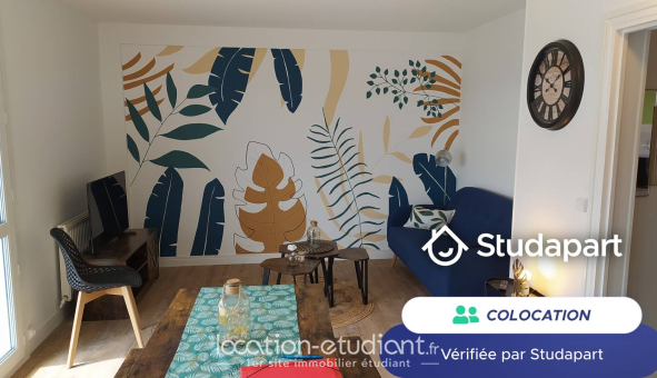 Colocation étudiante Studio &agrave; Saint Étienne du Rouvray (76800)