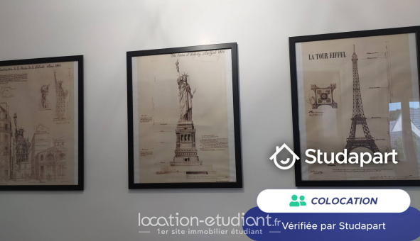 Colocation étudiante Studio &agrave; Saint Étienne du Rouvray (76800)