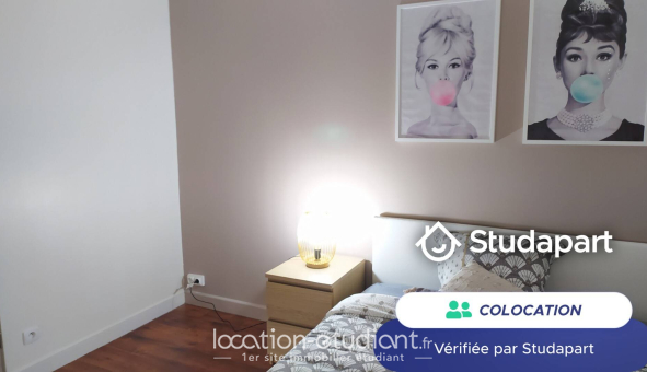 Colocation étudiante Studio &agrave; Saint Étienne du Rouvray (76800)