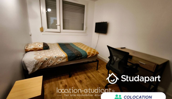 Colocation étudiante Studio &agrave; Saint Étienne du Rouvray (76800)