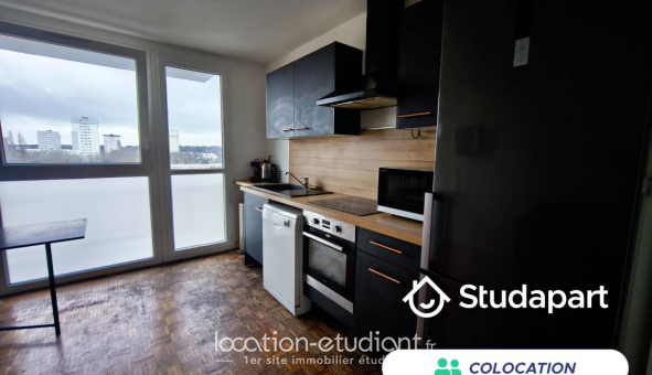 Colocation étudiante Studio &agrave; Saint Étienne du Rouvray (76800)