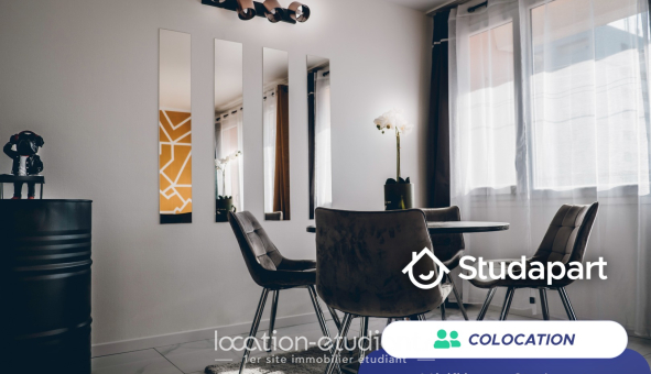 Colocation étudiante T4 &agrave; Saint Étienne du Rouvray (76800)
