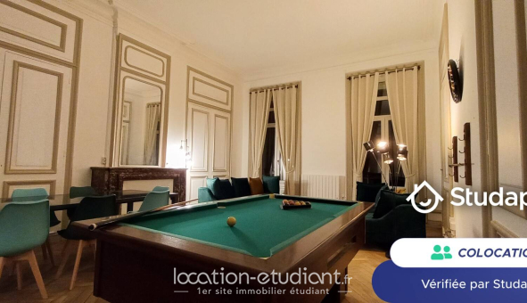 Colocation étudiante Studio &agrave; Saint Étienne (42100)