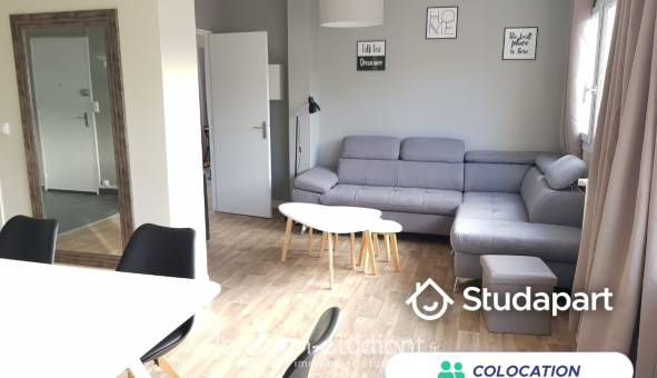 Colocation étudiante T5 &agrave; Saint Étienne (42100)