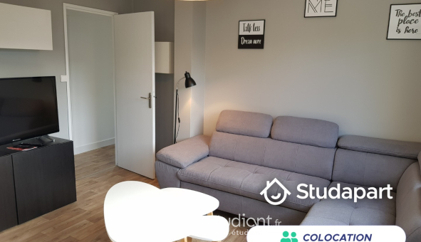 Colocation étudiante T5 &agrave; Saint Étienne (42100)
