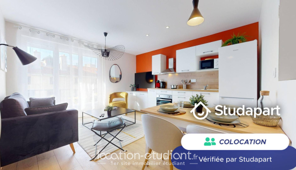 Colocation étudiante Studio &agrave; Saint Étienne (42100)