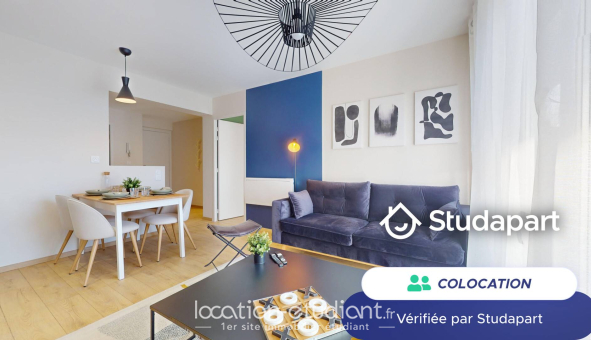 Colocation étudiante Studio &agrave; Saint Étienne (42100)