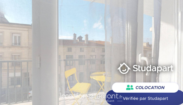 Colocation étudiante Studio &agrave; Saint Étienne (42100)