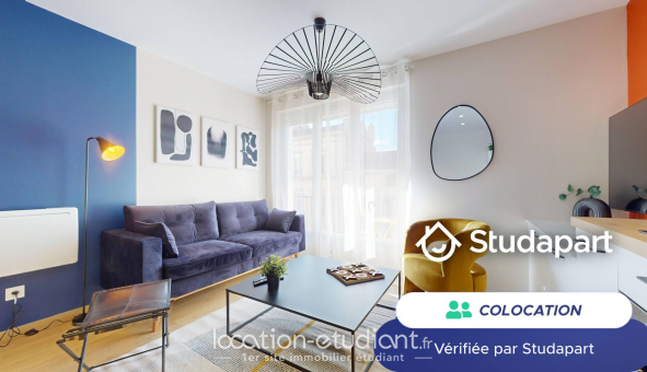 Colocation étudiante Studio &agrave; Saint Étienne (42100)