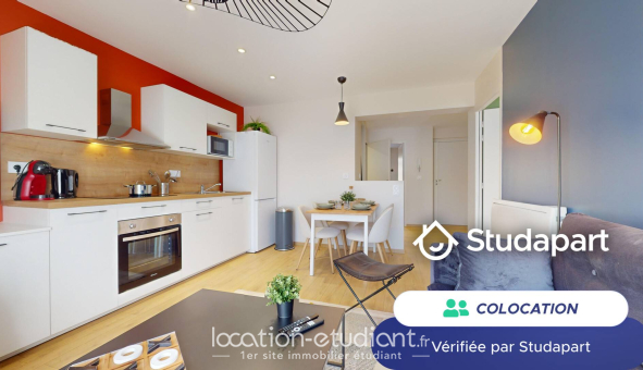 Colocation étudiante Studio &agrave; Saint Étienne (42100)