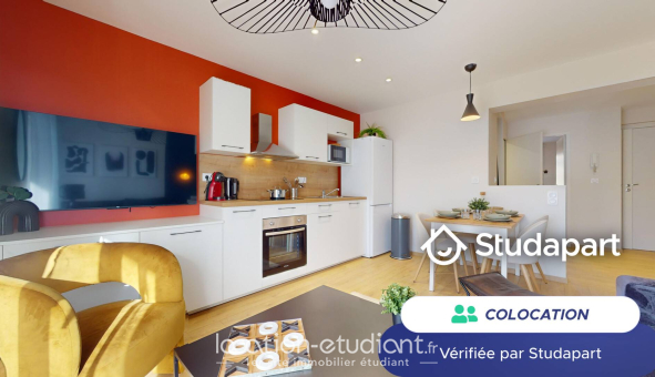 Colocation étudiante Studio &agrave; Saint Étienne (42100)