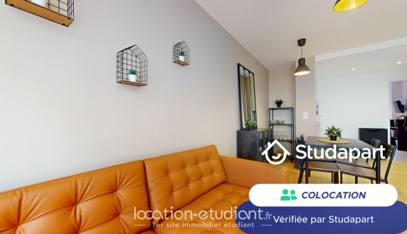 Colocation étudiante Studio &agrave; Saint Étienne (42100)