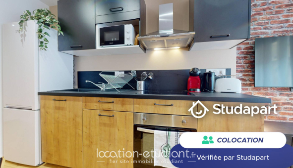 Colocation étudiante Studio &agrave; Saint Étienne (42100)