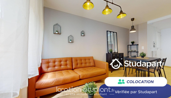 Colocation étudiante Studio &agrave; Saint Étienne (42100)