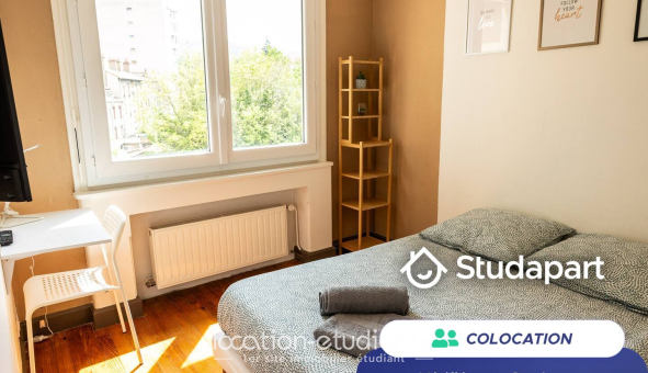 Colocation étudiante Studio &agrave; Saint Étienne (42100)