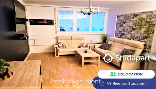Colocation étudiante Studio &agrave; Saint Étienne (42100)