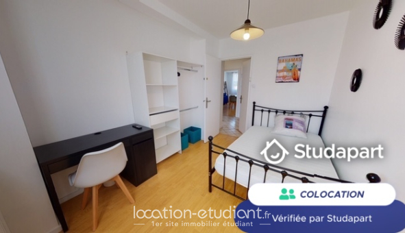 Colocation étudiante T1 &agrave; Saint Étienne (42100)