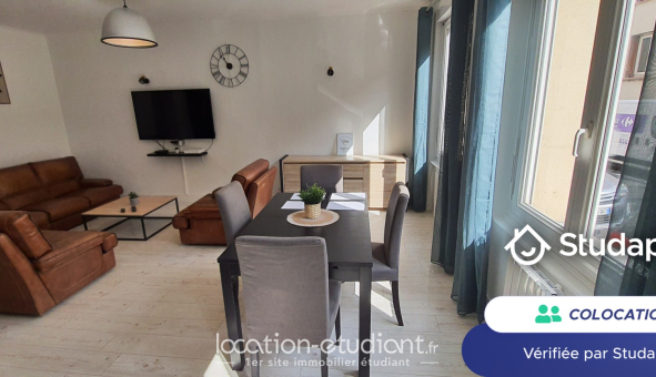 Colocation étudiante T5 &agrave; Saint Étienne (42100)