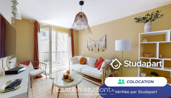 Colocation étudiante T4 &agrave; Saint Étienne (42100)