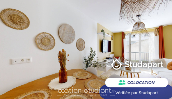 Colocation étudiante T4 &agrave; Saint Étienne (42100)