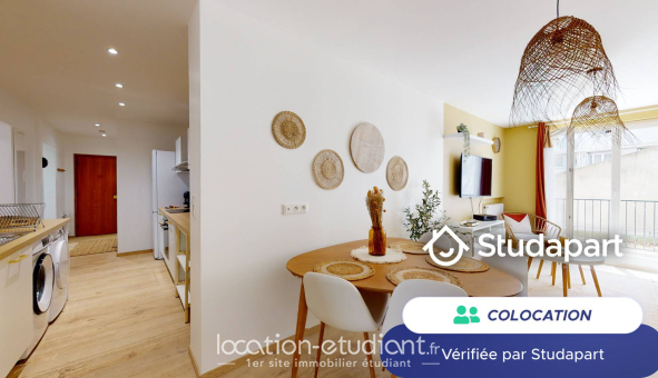 Colocation étudiante T4 &agrave; Saint Étienne (42100)