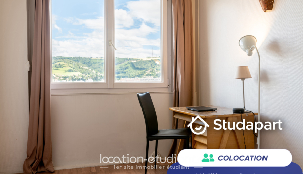 Colocation étudiante T4 &agrave; Saint Étienne (42100)