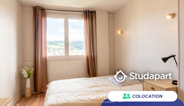 Colocation étudiante T4 &agrave; Saint Étienne (42100)