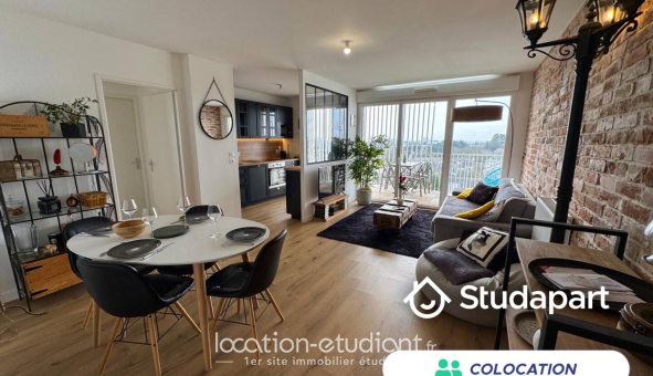 Colocation étudiante Studio &agrave; Saint Herblain (44800)