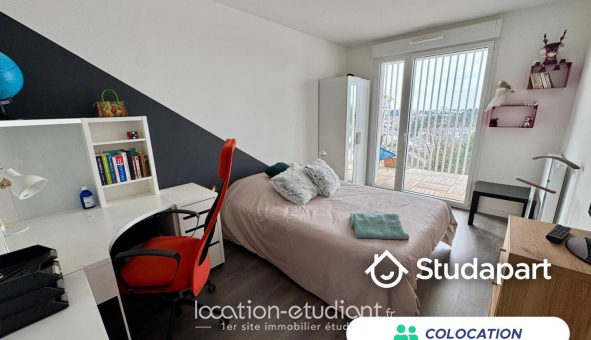 Colocation étudiante Studio &agrave; Saint Herblain (44800)
